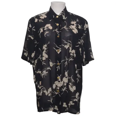 Kortärmad skjorta (Svart, Beige) från Brunetti Polyester