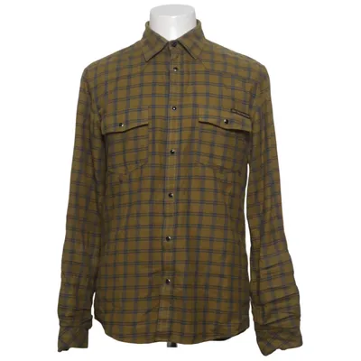 Chemise en flanelle (Jaune, Bleu) de Jack & Jones Vintage Coton