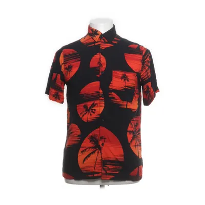 Short sleeve shirt (Black, Red) from Vailent Viscose