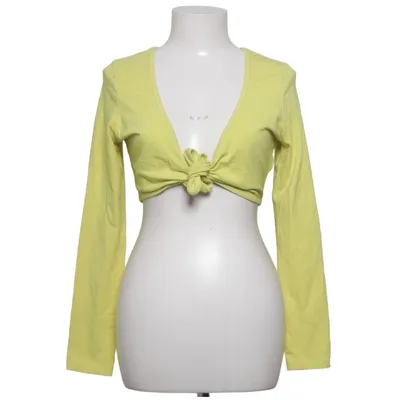 Wrap top (Yellow) from Another Woman Cotton, Elastane