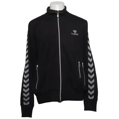 Trainingsjack (Zwart, Grijs) van Hummel Katoen, Polyester