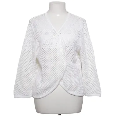 Cardigan (White) from Jacett Acrylic, Cotton