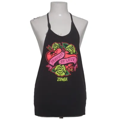 Tanktop (Schwarz, Mehrfarbig) von Zumba Wear Baumwolle, Polyester