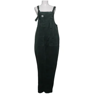 Dungarees (Green) from Lucy & Yak Elastane, Organic cotton