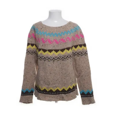 Sweater (Beige, Multicolored) from SoSue Cashmere, Merino wool, Nylon, Viscose