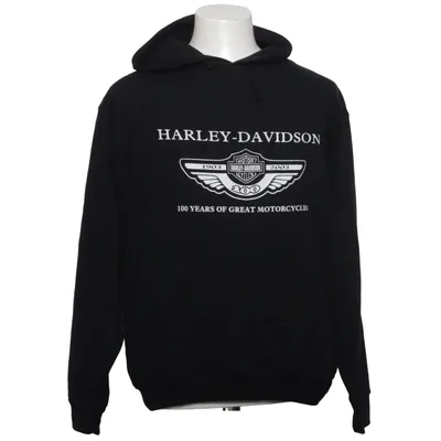 Kapuzenpullover (Schwarz) von Harley Davidson Baumwolle, Polyester