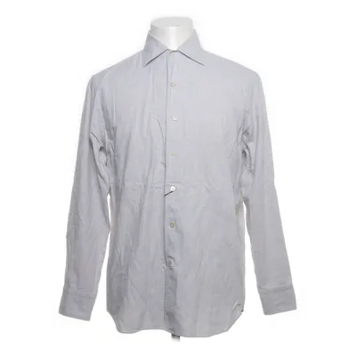 Shirt (Gray, White) from Alessandro Gherardi Cotton