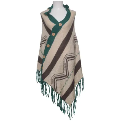 Poncho (Beige, Vert, Marron) de VILA Clothes Acrylique