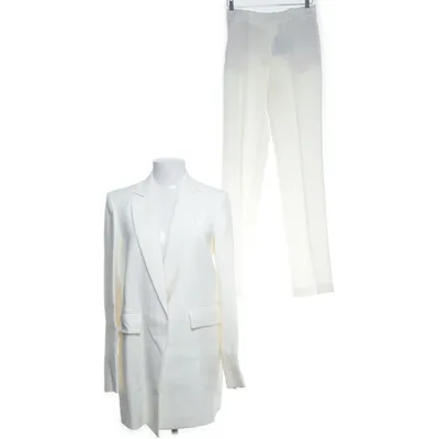 Costume (Blanc) de Massimo Dutti Polyester, Viscose, Élasthane