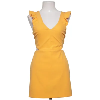 Jurk (Geel) van Zara Trafaluc Collection Elastaan, Polyamide