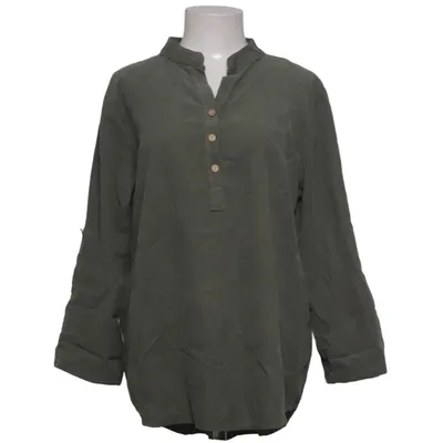 Henley T-shirt (Grøn) fra Mazing Bomuld, Elastan