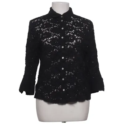 Blouse (Black) from Lilienfels Cotton, Elastane, Polyamide