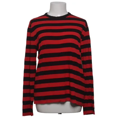 Long sleeve T-shirt (Red, Black) from Zara Viscose