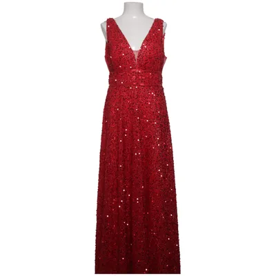 Aftenkjole (Rød) fra Faeriesty Elastan, Polyester