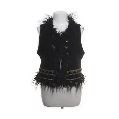 Gilet (Zwart, Meerkleurig) van Kaffe Wol