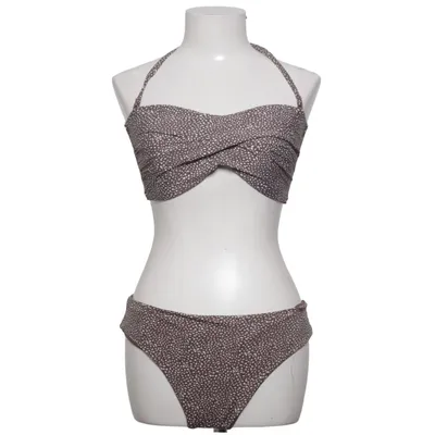 Bikini (Brun, Hvid) fra Stadium Elastan, Polyamid, Polyester