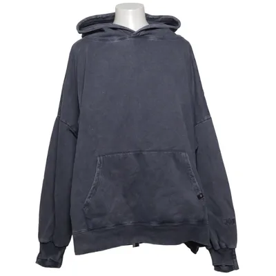 Huvtröja (Boxy Boyfriend Hoodie - Vintage Black) från Popflex Bomull, Elastan, Polyester