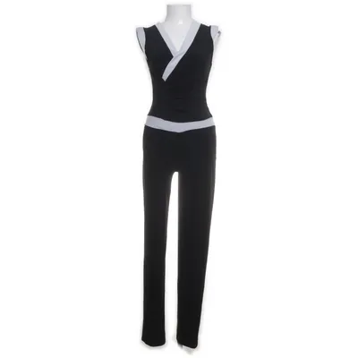 Jumpsuit (Black, White) from Orna Farho Elastane, Polyester