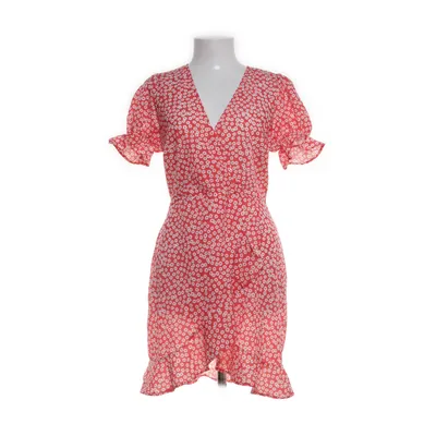 Omlottklänning (Röd, Vit) från Chiquelle Polyester