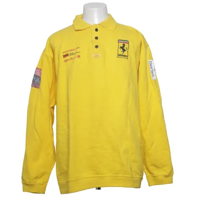 Collegetröja (Gul) från Ferrari Bomull