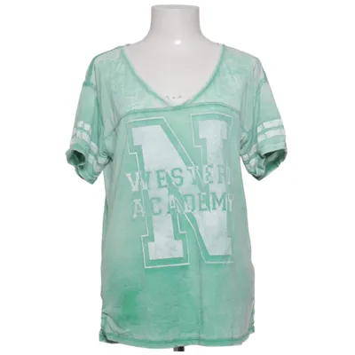 T-shirt (Grøn) fra L.O.G.G by H&M Bomuld, Polyester