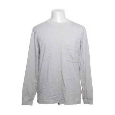 T-shirt à manches longues (Gris) de Uniqlo Coton, Polyester