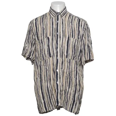 Kortärmad skjorta (Beige, Blå, Vit) från Patrick Bernard