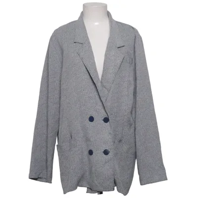 Blazer (Blue, White) from Asps Polyester, Viscose