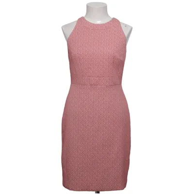 Robe (Rose, Blanc) de Ann Taylor Coton, Élasthane, Polyester