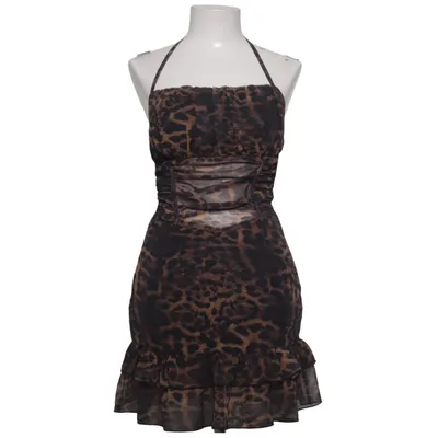 Kleid (Braun, Schwarz) von PrettyLittleThing Polyester