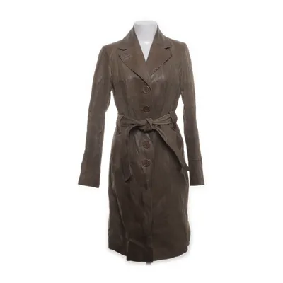 Veste longue en cuir (Beige) de Orsay Cuir, Polyester