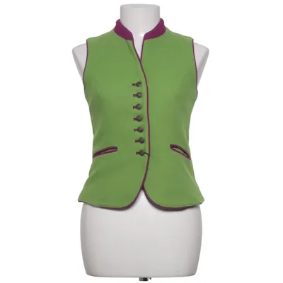 Vest (Grøn, Lilla) fra K&K Kaiserjäger Acetat, Polyamid, Viscose, Uld