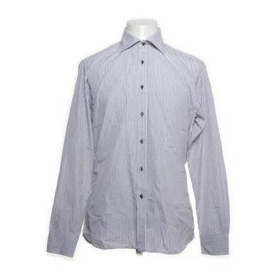 Shirt (White, Gray) from Stenströms Cotton