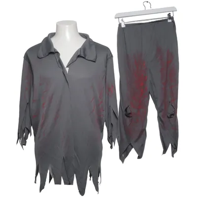 Déguisement (Gris, Blanc, Rouge) de Joker Polyester