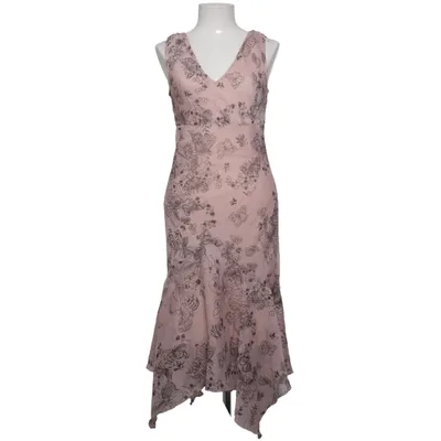 Dress (Pink, Brown) from Flash Basic Polyester, Viscose
