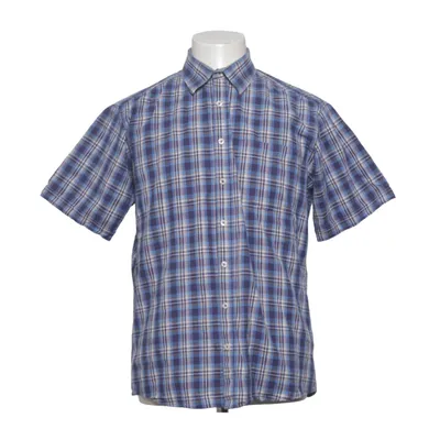 Chemise à manches courtes (Bleu, Beige) de Jack's Sportswear Coton