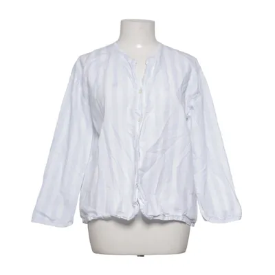Blouse (Blue, White) from Aiayu Organic cotton