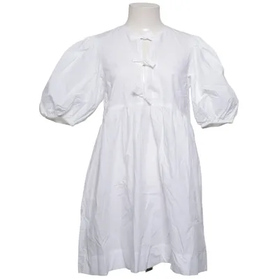 Dress (White) from Ganni Organic cotton