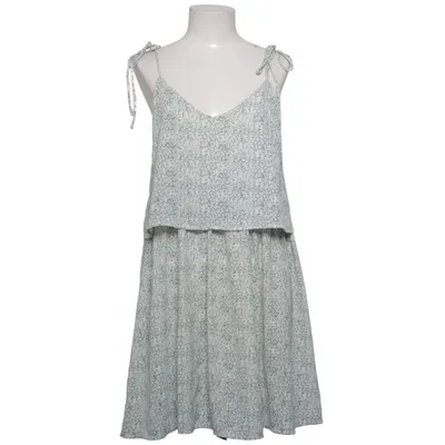 Dress (Green, White) from Amelia Polyester