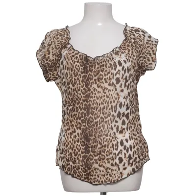 Top (Brun, Beige) fra Hennes Viscose