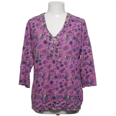 Blouse (Violet, Multicolore) de Mantaray Coton