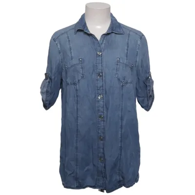 Denim blouse (Blauw) van Gerry Weber