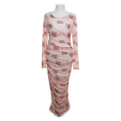 Maxikjole (Pink, Flerfarvet) fra BYIC Elastan, Polyester