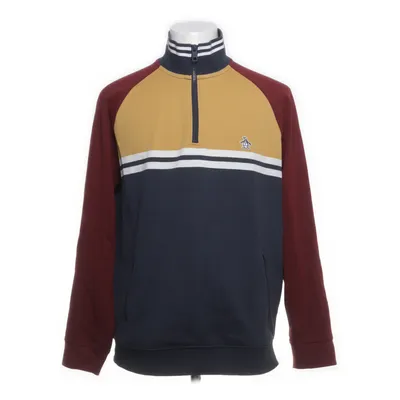 Collegetröja (Blå, Flerfärgad) från Penguin by Munsingwear Bomull, Elastan, Polyester