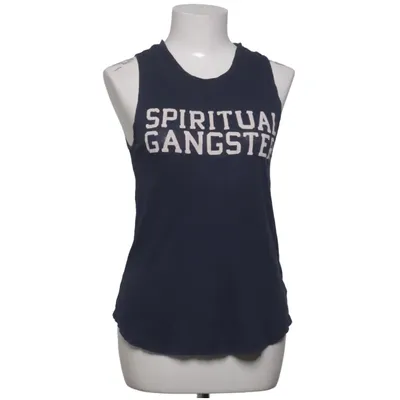 Débardeur (Bleu) de Spiritual Gangster Coton, Viscose