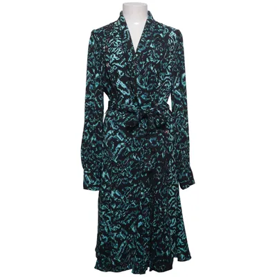 Kjole (Blå, Sort, Flerfarvet) fra Diane von Furstenberg Polyamid, Polyester, Silke