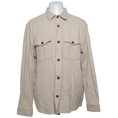 Skjortejakke (Beige) fra Only & Sons Bomuld