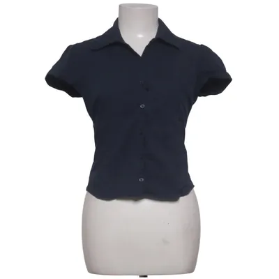 Top (Blue) from Hollister Cotton, Elastane, Polyester