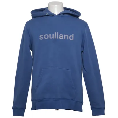 Hættetrøje (Blå) fra Soulland Økologisk bomuld, Polyester
