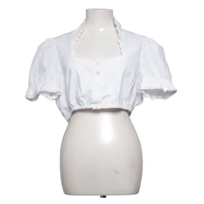 Dirndlblus (Vit) från Hammerschmid Bomull, Polyester